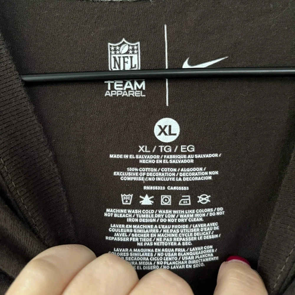 Nike NFL Cleveland Browns shirt sleeve t-shirt